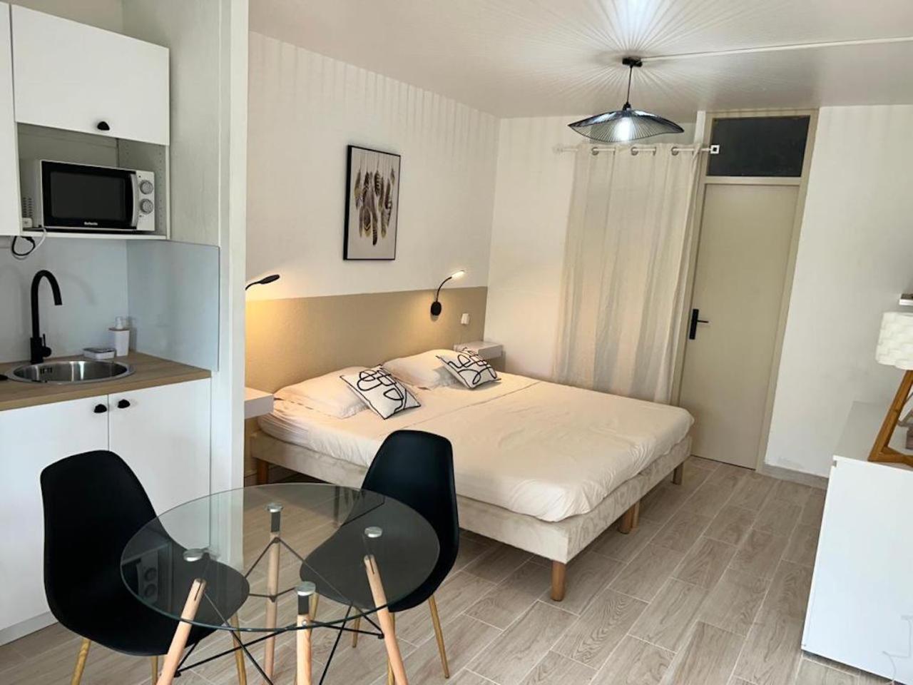 Superbe Studio Avec Piscine, Au Coeur De La Marina! Village Soleil ! Proche Aeroport & Ferry เลอโกซิเยร์ ภายนอก รูปภาพ